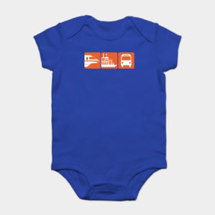 TTC Symbol Sign Baby Bodysuit